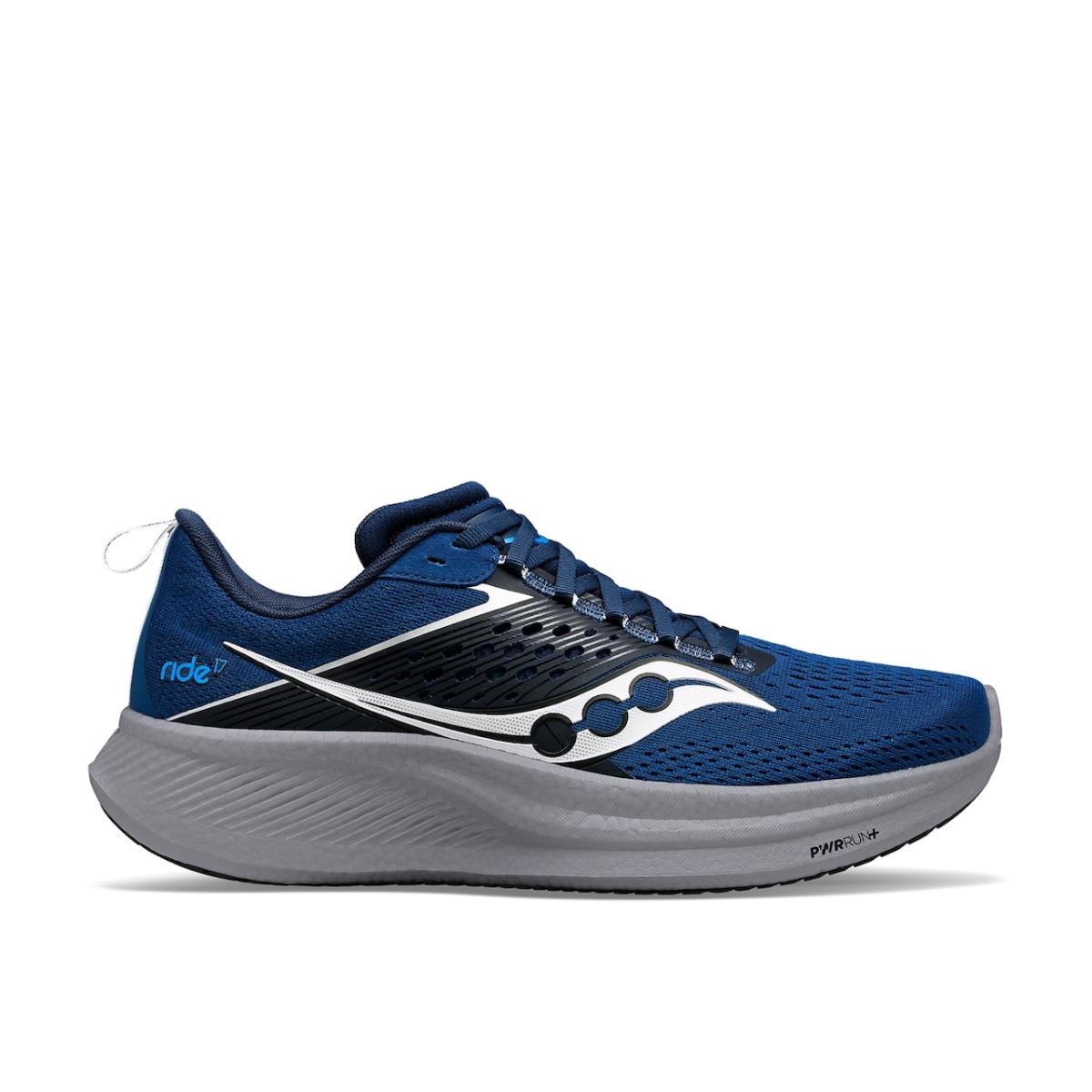 Man`s Sneakers Saucony Ride 17 Running Shoe - Blue