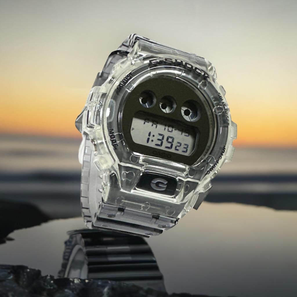 Casio Iconic DW6900 G Shock Classic Digital Iconic Tri Graph Watch