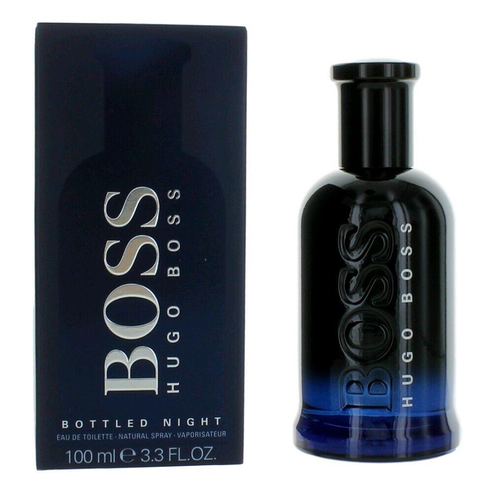 Boss Bottled Night by Hugo Boss 3.3 oz Edt Spray For Men