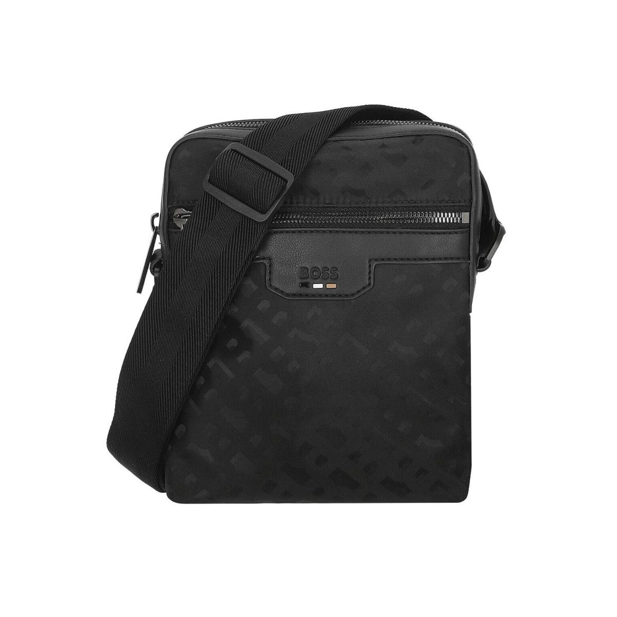 Hugo Boss Men`s Trystan_m_ns Zip Crossbody Bag 001-Black OS