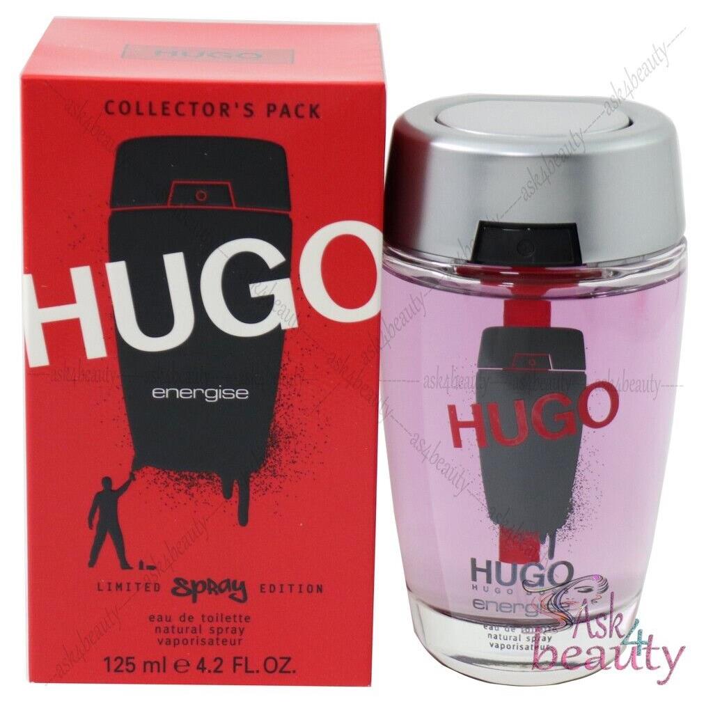 Hugo Energise Collector`s Pack Limited Edition 4.2 oz Edt Spray