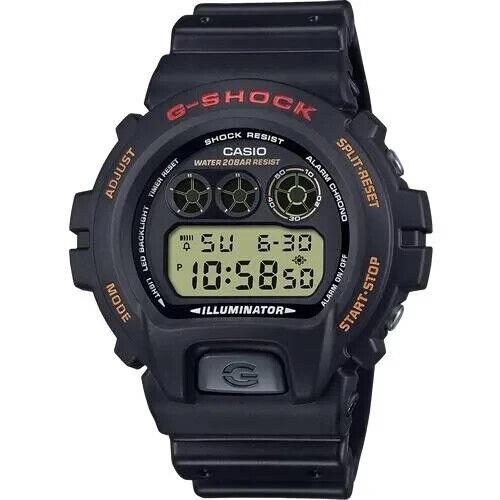 Casio G-shock DW-6900UB-9D Illuminator Black Chrono Digital Watch Men 20ATM