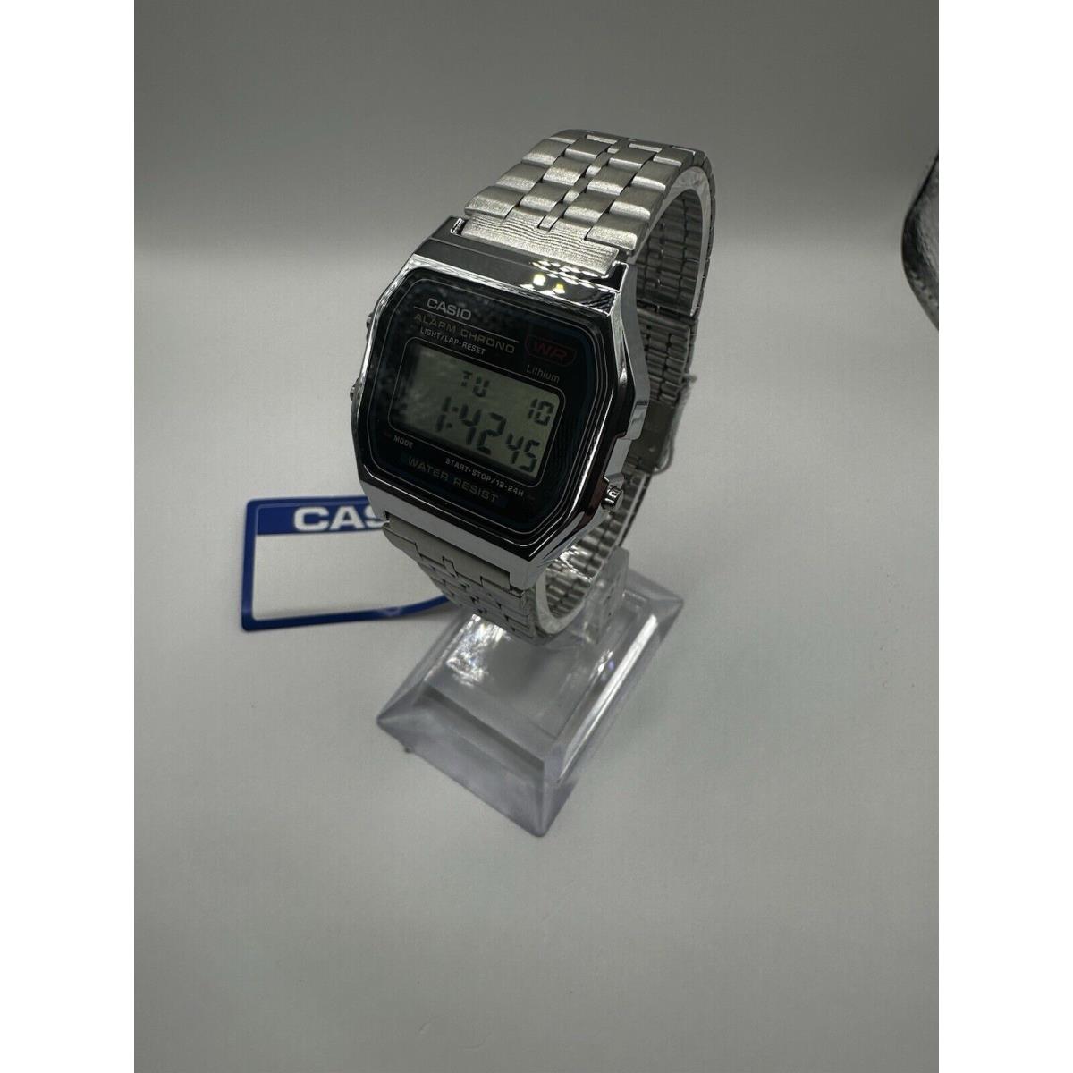 Casio Classic A158WA-1DF Wrist Watch For Men - Silver