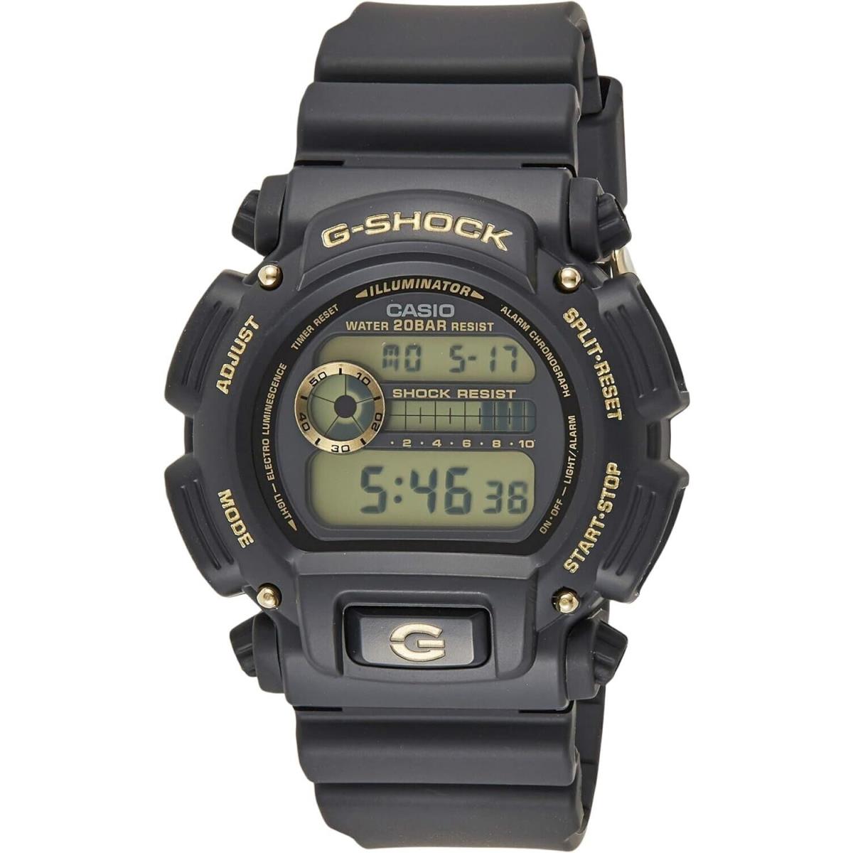 Casio G-shock DW-9052GBX-1A9 Men`s Digital Watch Chronograph Rubber Strap