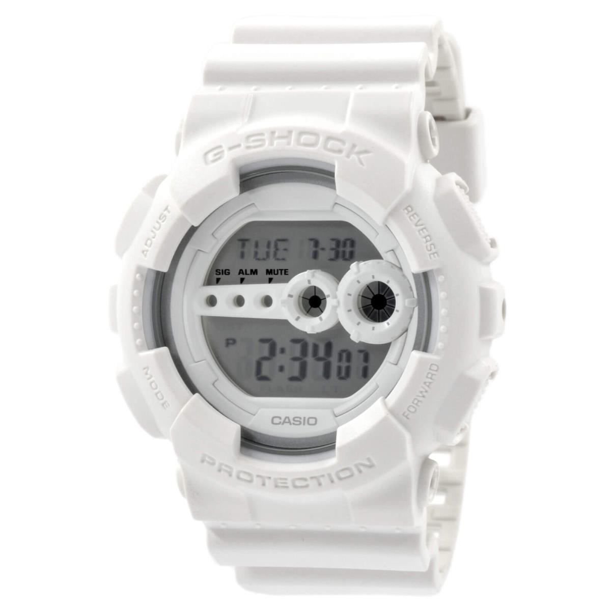 Casio G-shock GD100WW-7S White Watch