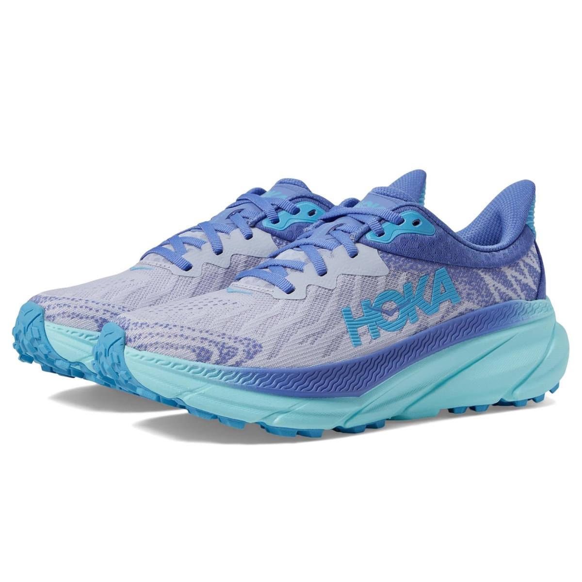 Woman`s Sneakers Athletic Shoes Hoka Challenger 7 Ether/Cosmos