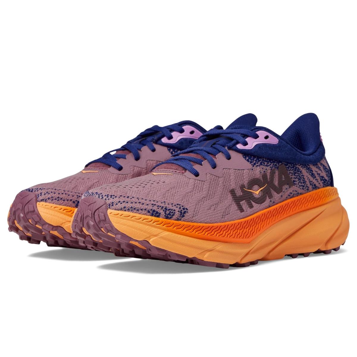 Woman`s Sneakers Athletic Shoes Hoka Challenger 7 Wistful Mauve/Cyclamen