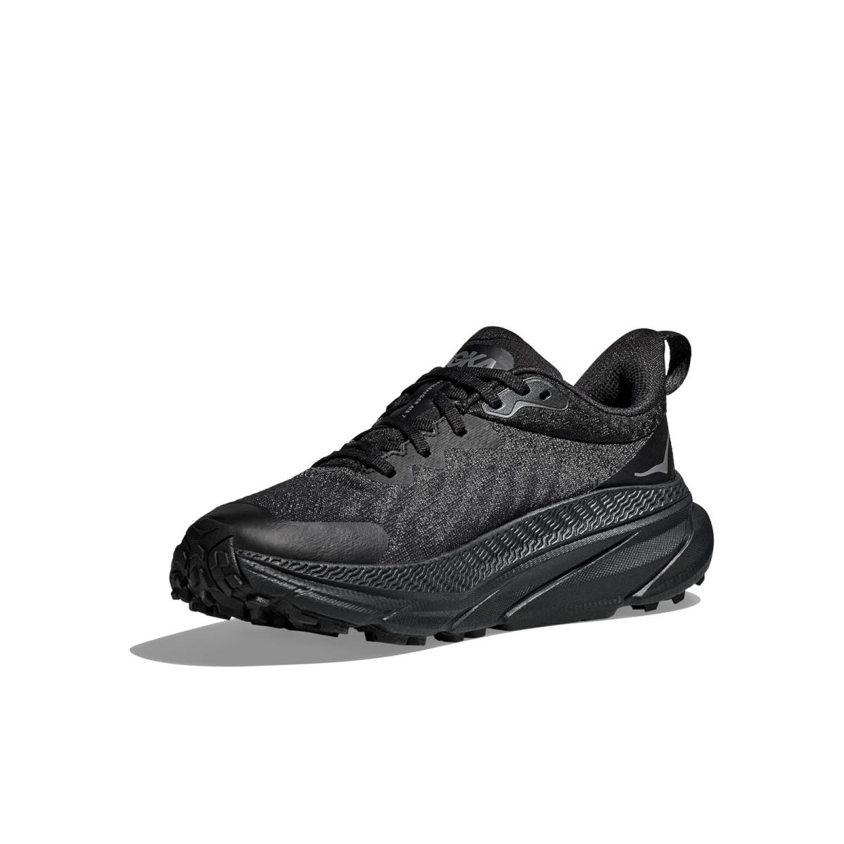 Man`s Sneakers Athletic Shoes Hoka Challenger 7 Gore-tex - Black/Black 1