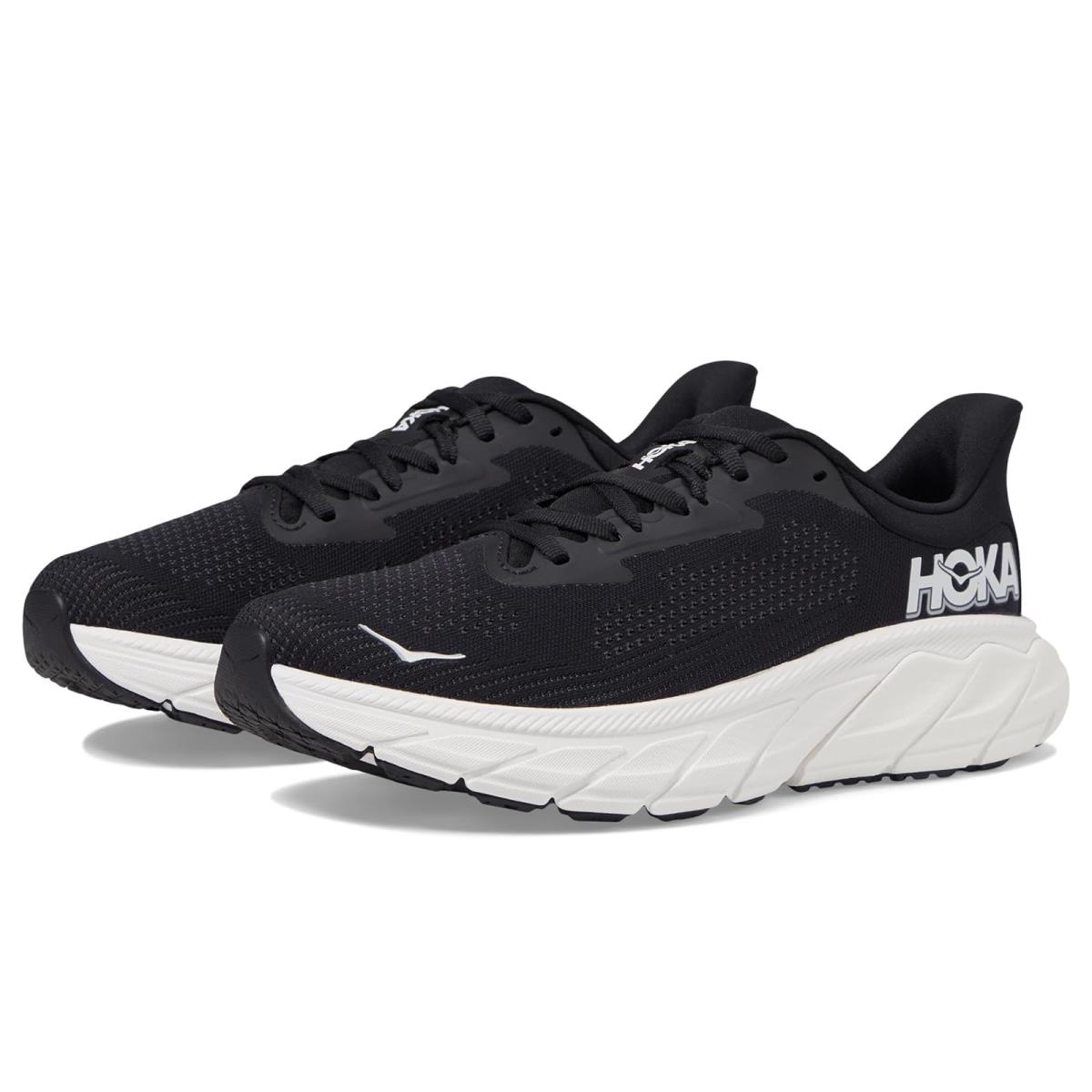 Woman`s Sneakers Athletic Shoes Hoka Arahi 7 Black/White