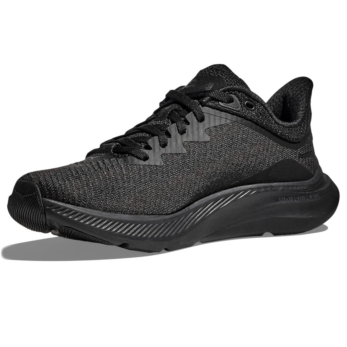 Woman`s Sneakers Athletic Shoes Hoka Solimar Black/Black