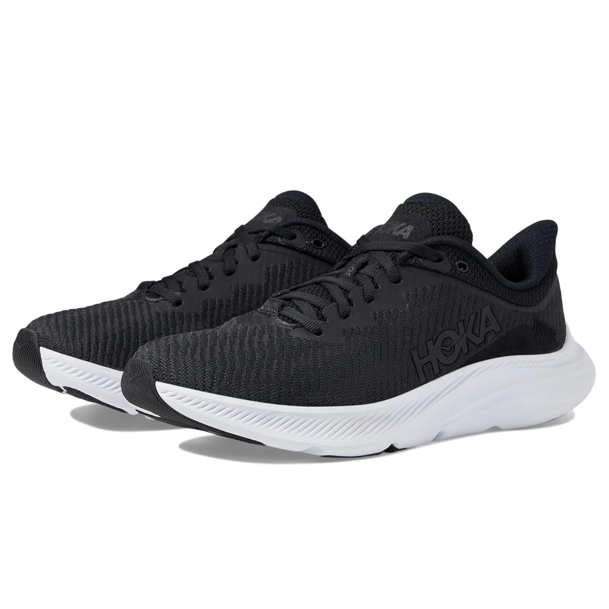 Woman`s Sneakers Athletic Shoes Hoka Solimar Black/White