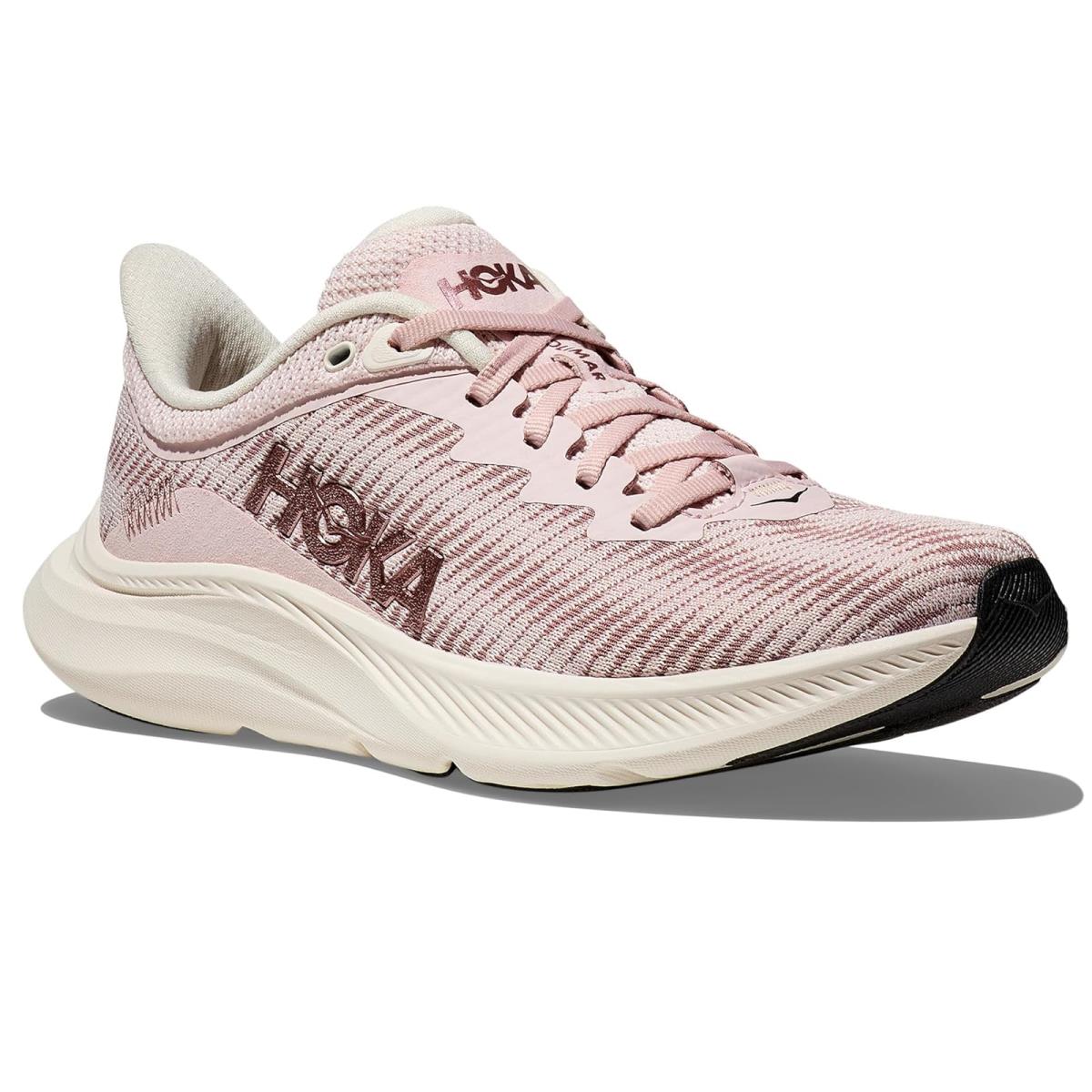 Woman`s Sneakers Athletic Shoes Hoka Solimar Cosmic Pearl/Alabaster