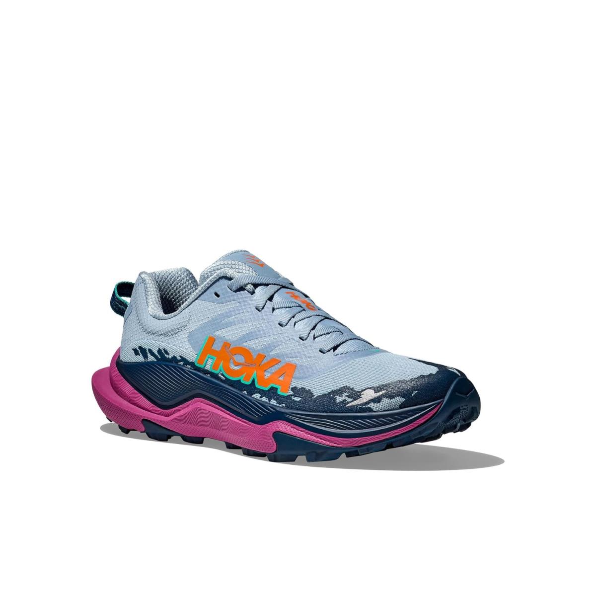 Woman`s Sneakers Athletic Shoes Hoka Torrent 4 Drizzle/Fuchsia