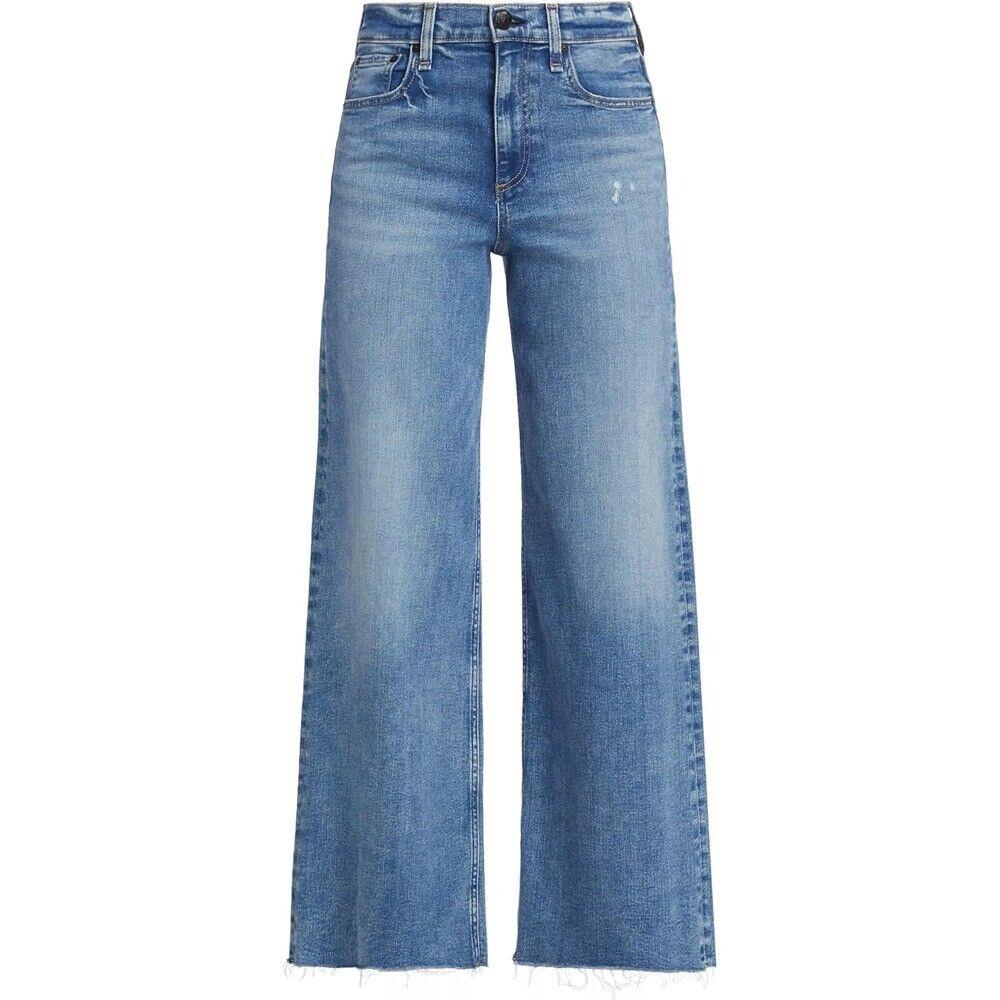 Rag Bone Women`s Flexi Sofie High-rise Full Length Wide Leg Jeans Whitney