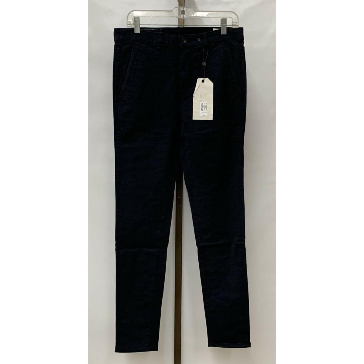 Rag Bone M17240060NVY Mens Pants Fit 1 Extra Slim Classic Chino Navy