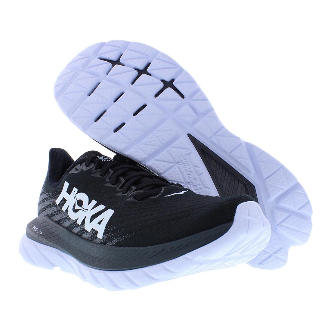 Hoka One One Mach 5 Mens Shoes Size 11.5 Color: Black /castlerock - Black /Castlerock, Main: Black