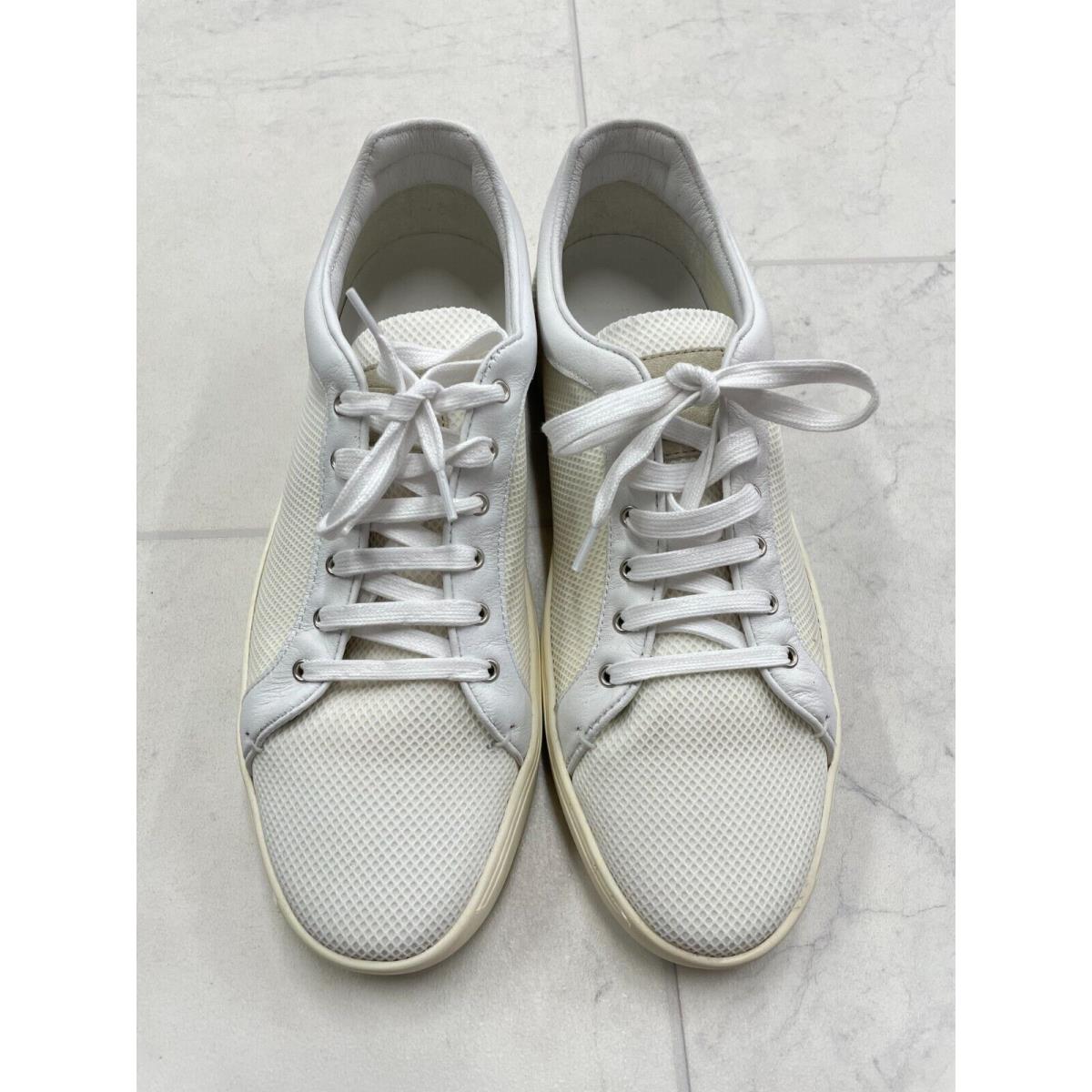 Rag Bone Kent Lace Up Low Sneakers In White Mesh Size: 41 US 11