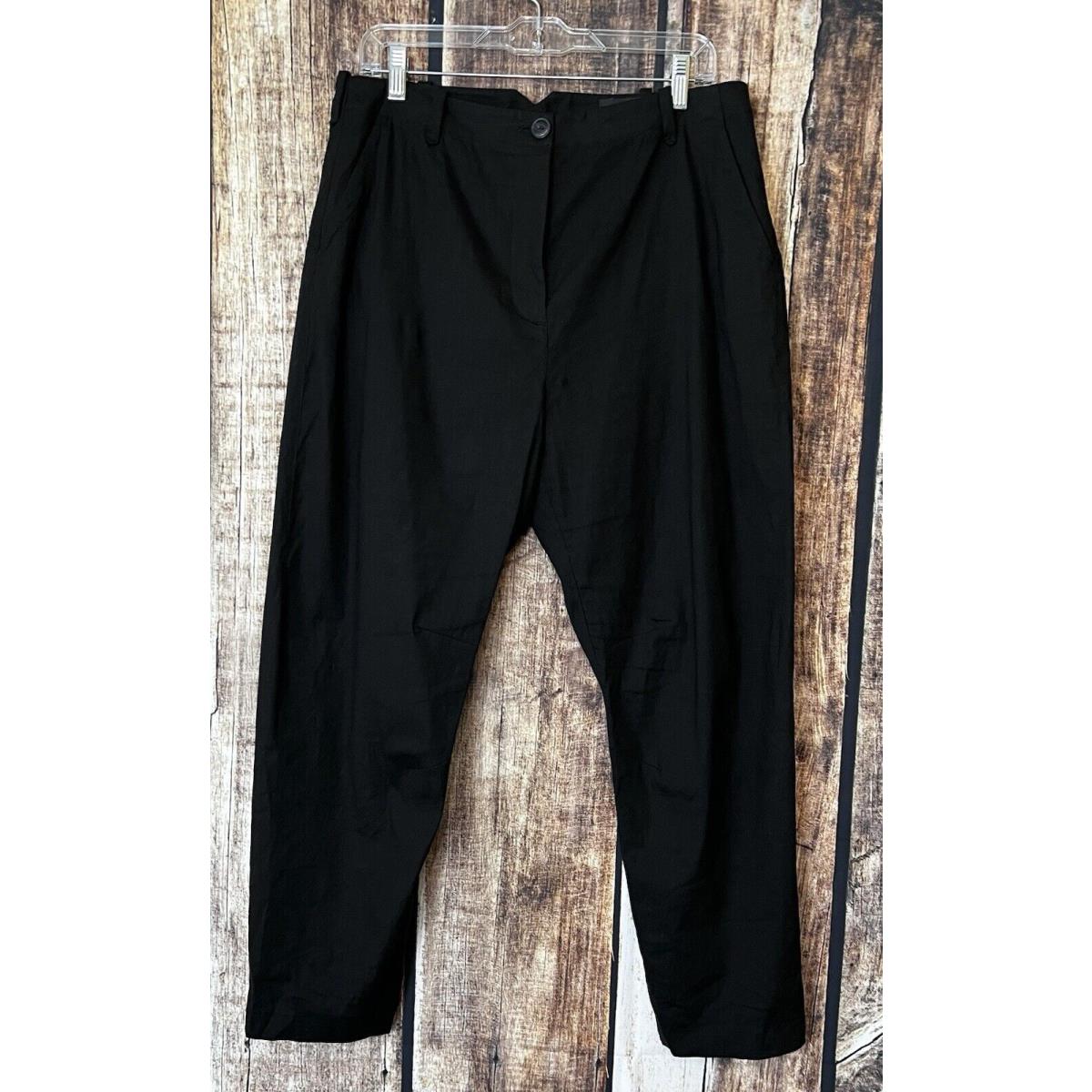 Rag Bone Demi Linen Blend Pant in Black sz 10