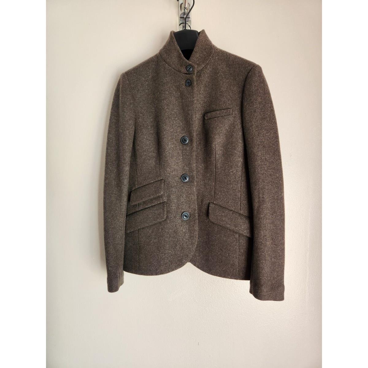 Rag Bone Slade Wool/lyocell/polyamide Jacket Blazer Size 4 Green 1G408