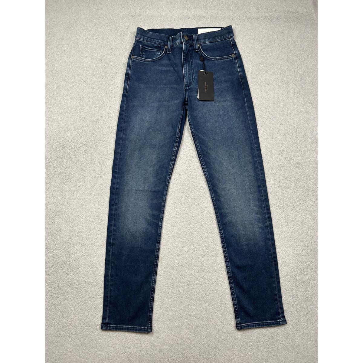 Rag Bone Jeans Mens 28x30 Blue Fit 2 Slim Button Fly Medium Wash Denim