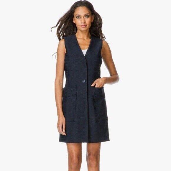 Rag Bone Salute Fleet Dress Navy Blue 2