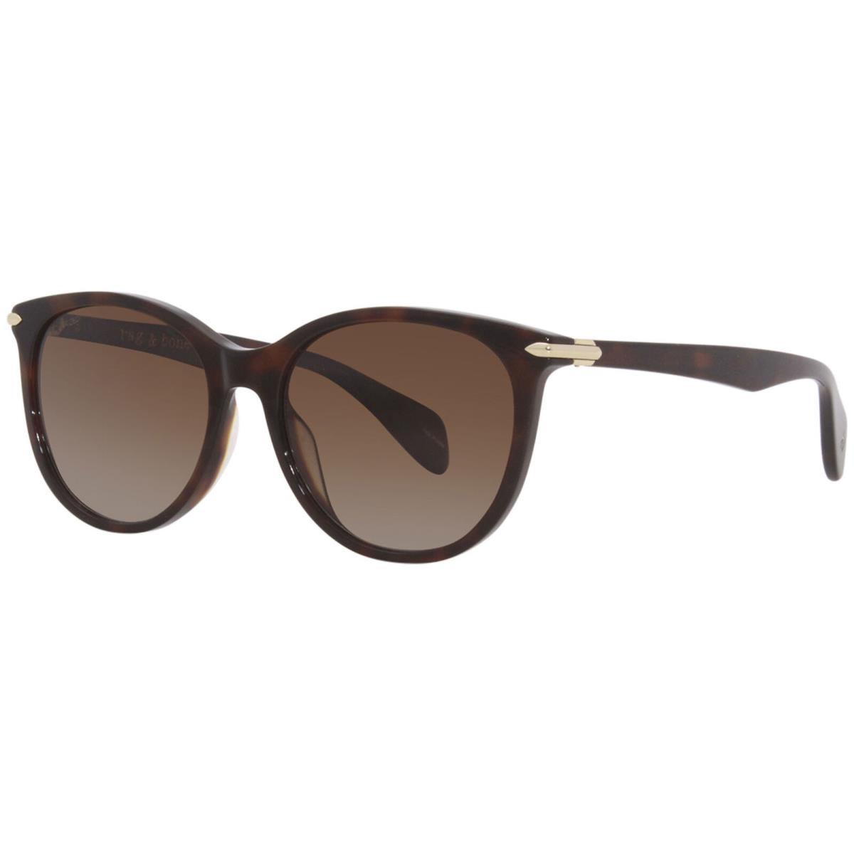 Rag Bone RNB1020/S 086LA Sunglasses Women`s Havana/polarized Brown Lenses 54mm