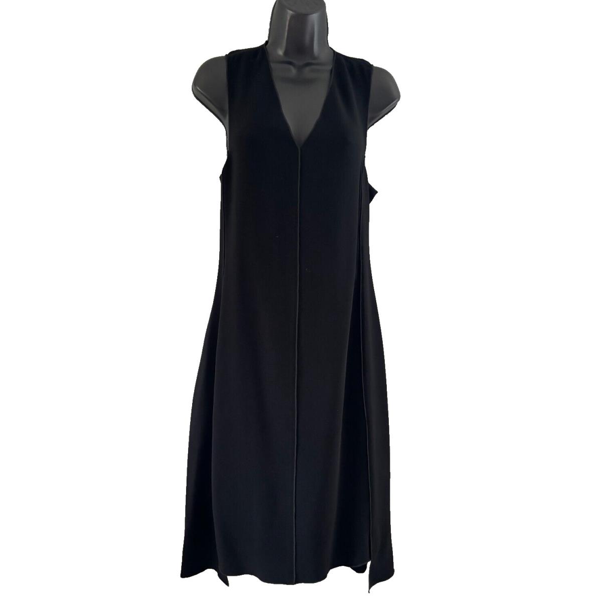 Rag Bone Fernanda Dress Womens Size 6 Black Sleeveless Cutout