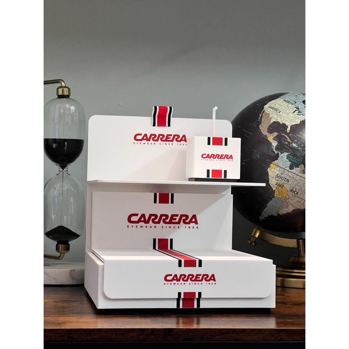 Carrera 4 Pieces Eyewear Display Show Case. Size Large Multi Color