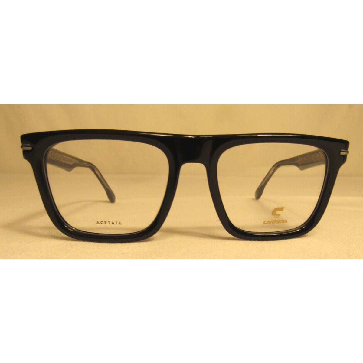 Carrera 312 0807 Black Mens Eyeglasses 654 19 150 with Hard Case Lens Cloth