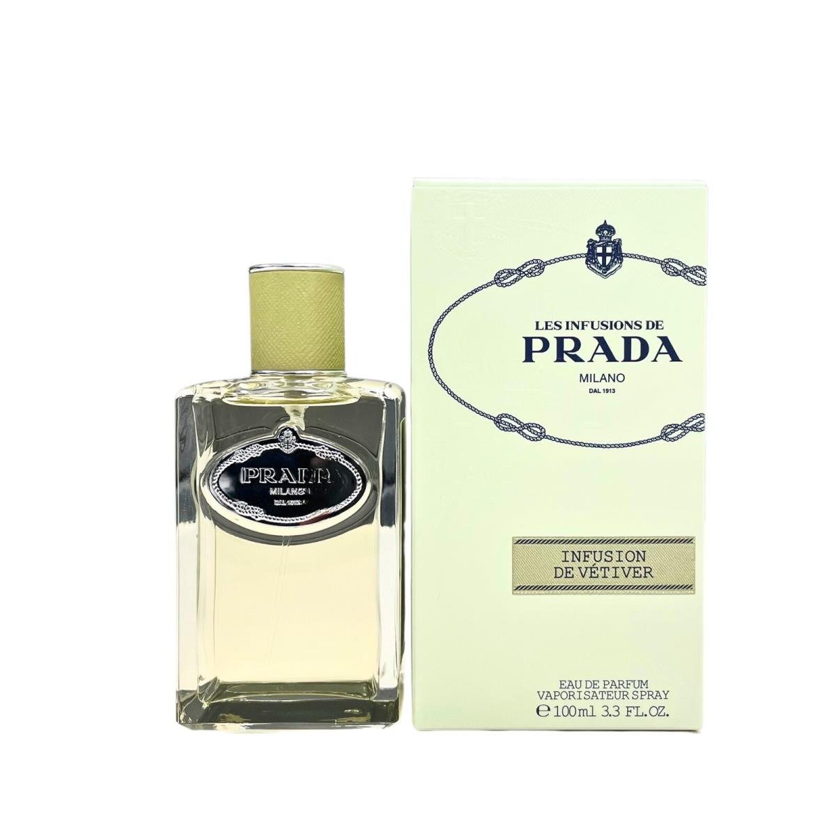 Prada Infusion De Vetiver Eau De Parfum Unisex 3.3 oz / 100 ml - Spray