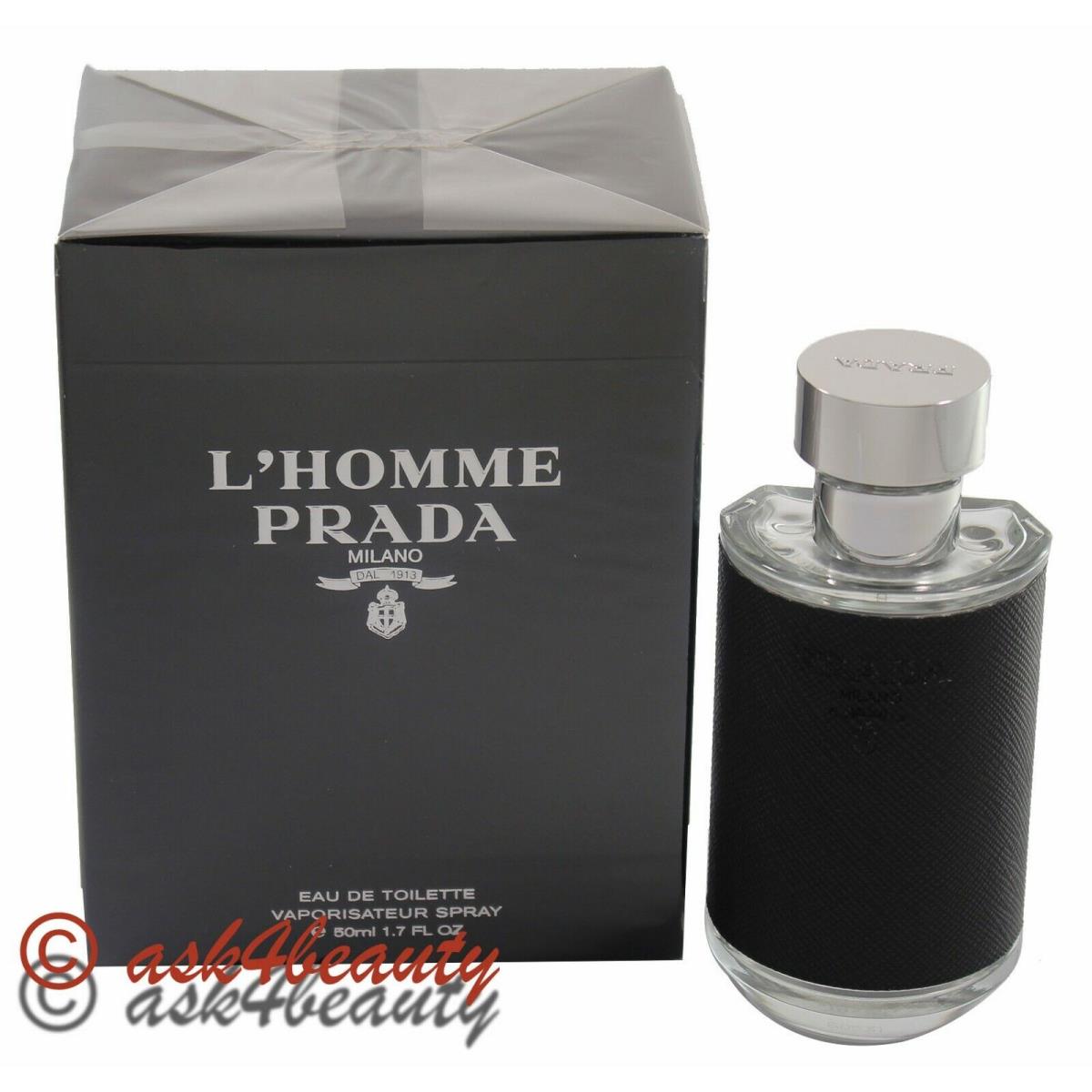 L`homme Prada Milano 1.7oz/50 ml Edt Spray