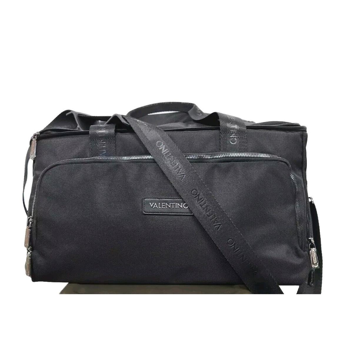 Valentino By Mario Duffle Travel Carry-on Black Color Bag