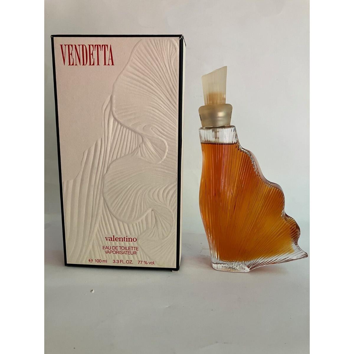 Vendetta by Valentino 3.3oz Edt Spray For Women Rare