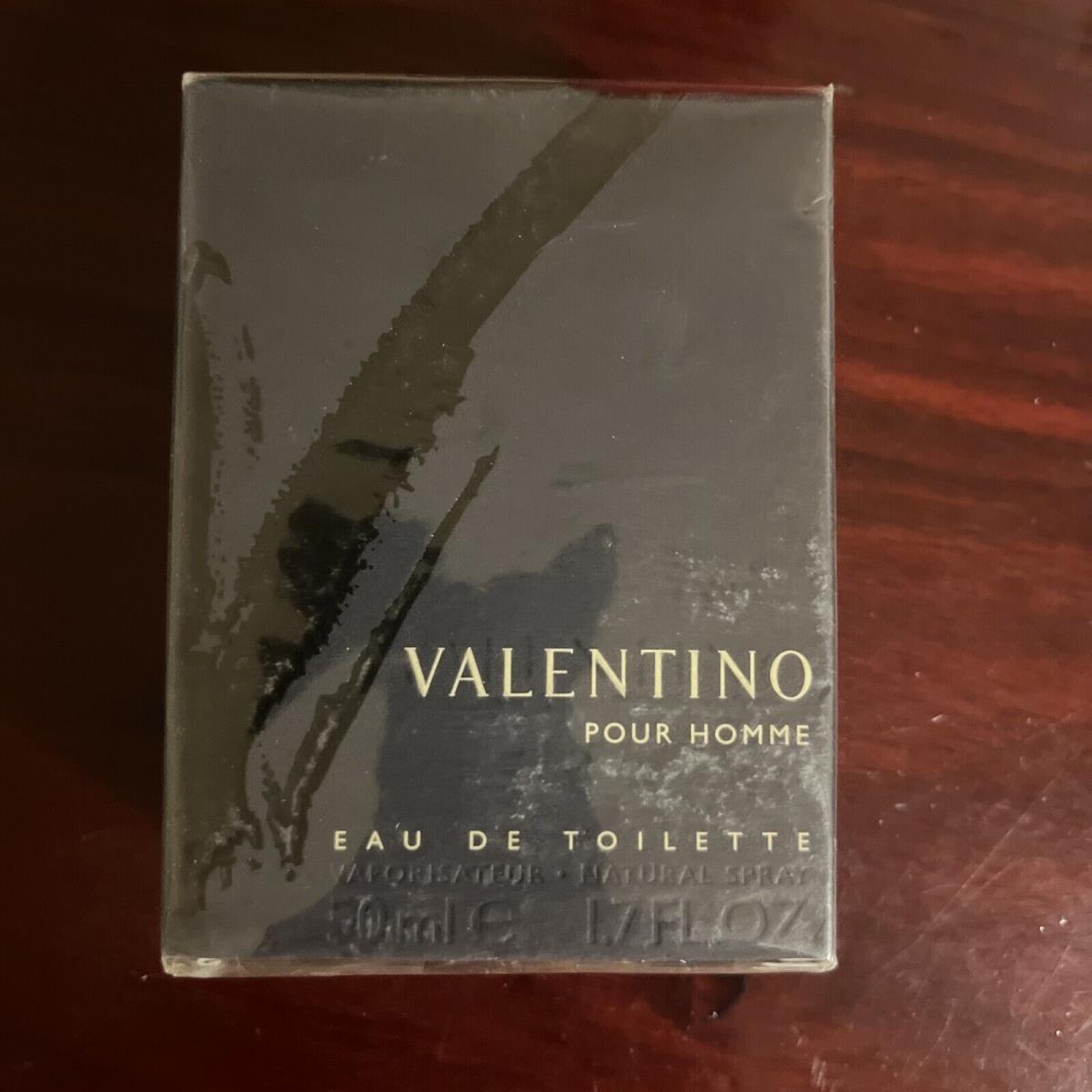 Valentino V Pour Homme Edt 1.7 Oz/50 Ml. Box. Vintage. Hard To Find