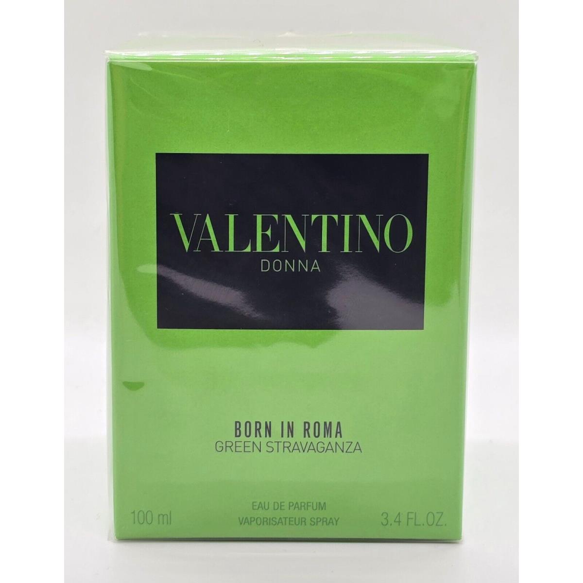 Valentino Donna Born In Roma Green Stravaganza 3.4 oz Eau De Parfum 100 ml Spray