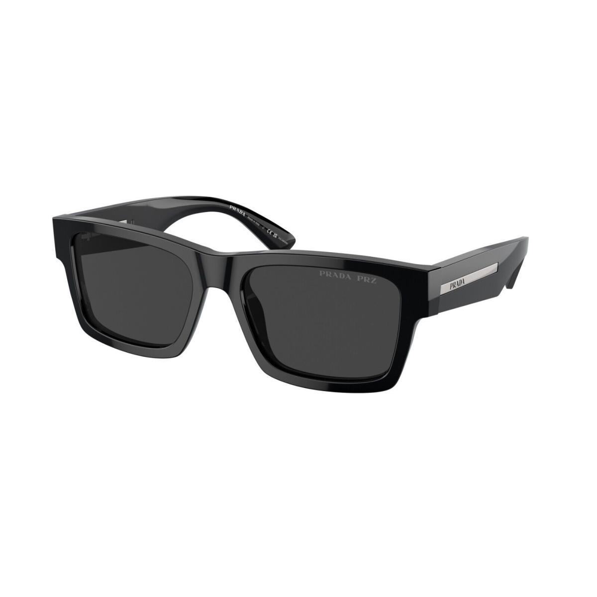 Prada 0PR25ZS 1AB08G 53M Black/polarized Black Lens