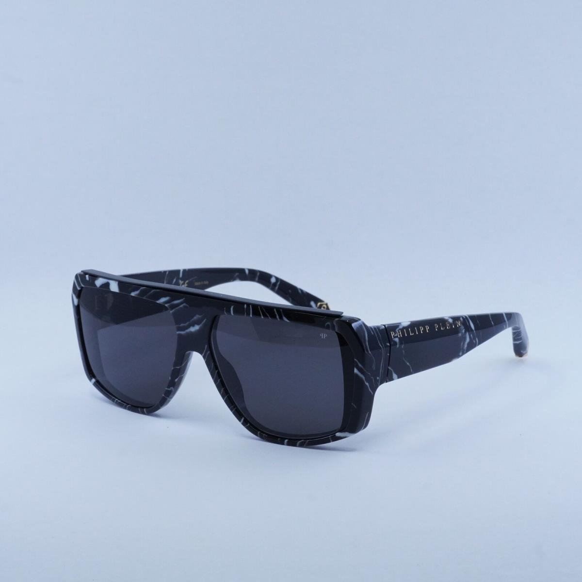 Philipp Plein SPP074 0Z21 Marble Black/grey 64-15-145 Sunglasses