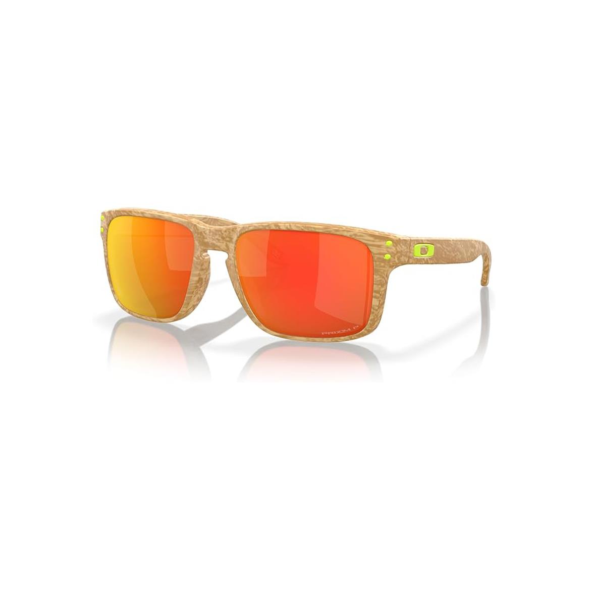 Oakley Holbrook Mix Polarized Sunglasses - Frame: MTStoneDesertTan, Lens: PrizmRuby