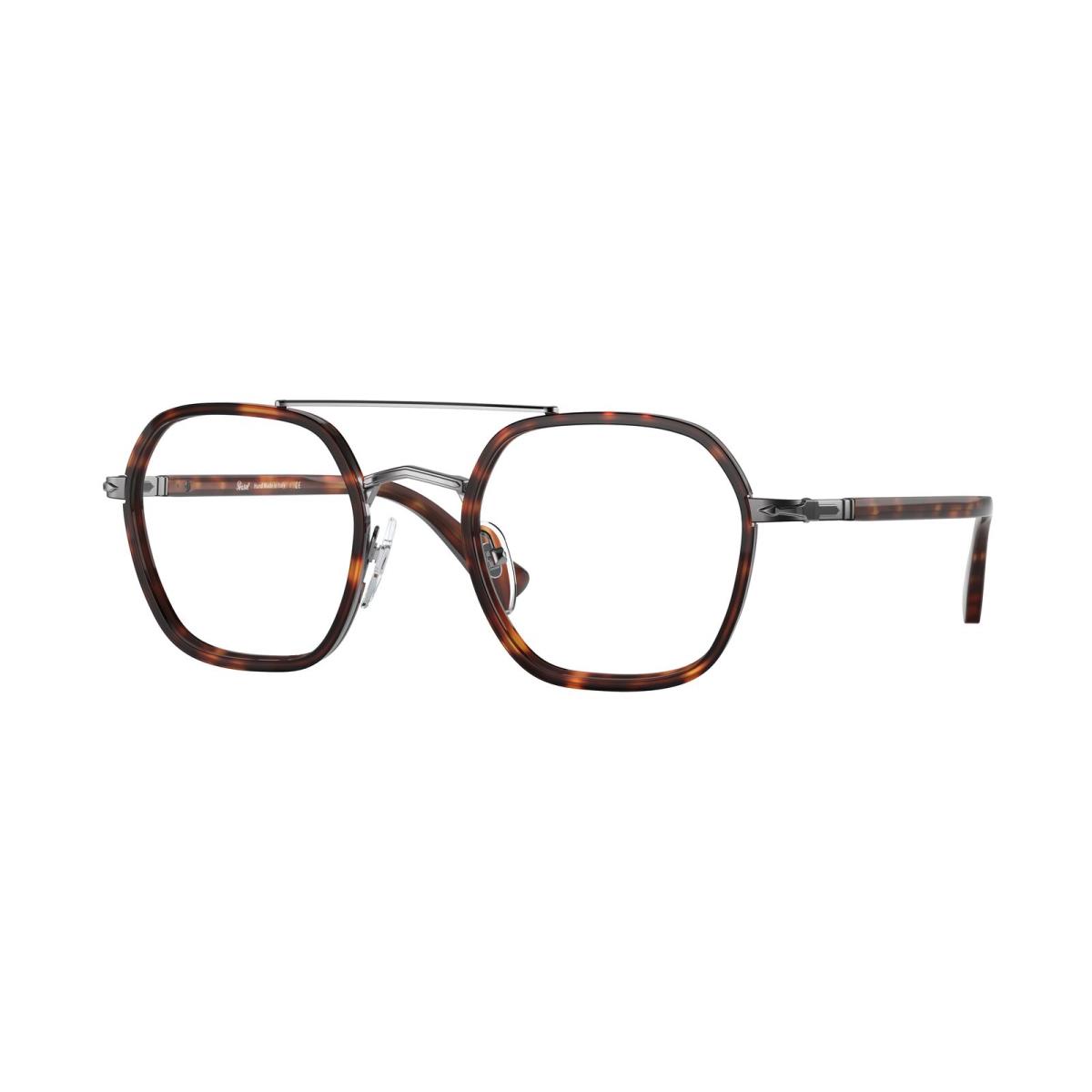 Persol PO2480V 513 Havana Demo Lens 48 mm Unisex Eyeglasses