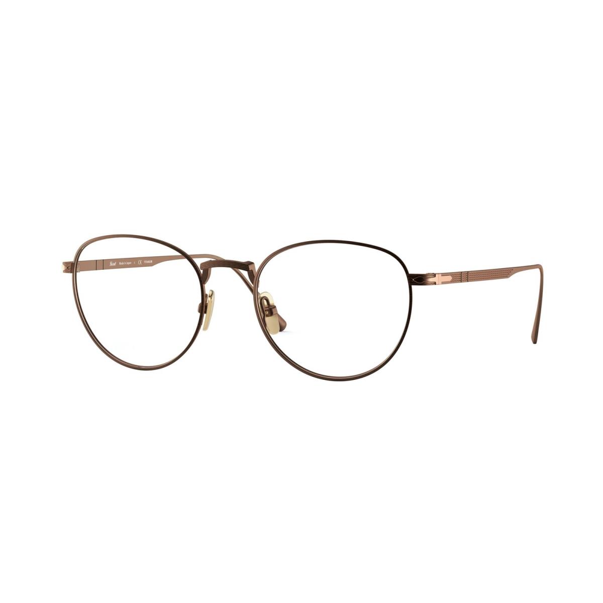 Persol PO5002VT 8003 Phantos Bronze Demo Lens 49 mm Men`s Eyeglasses