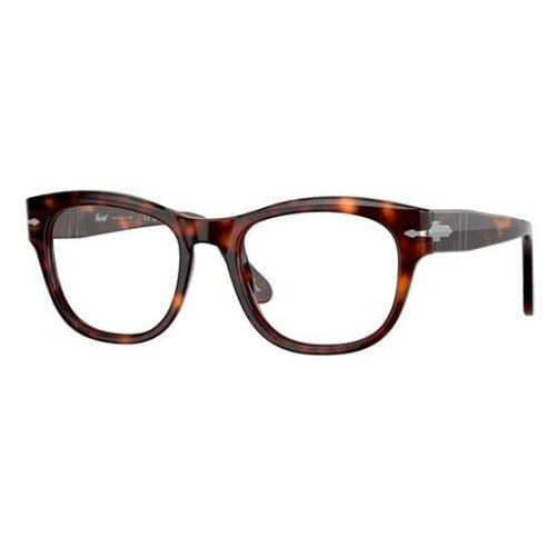 Persol PO3270V 24 Havana Demo Lens 52 mm Unisex Eyeglasses