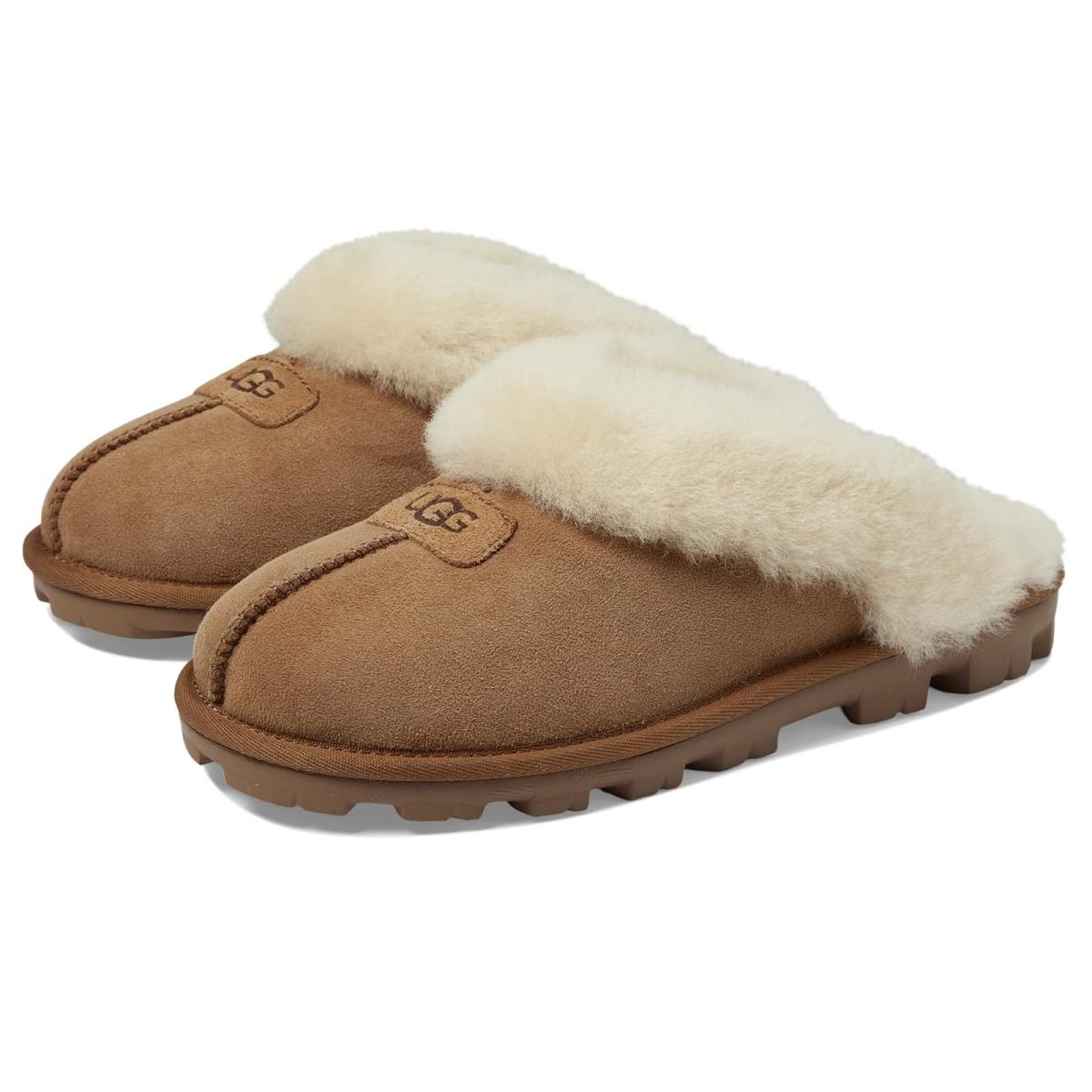 Woman`s Slippers Ugg Coquette Chestnut