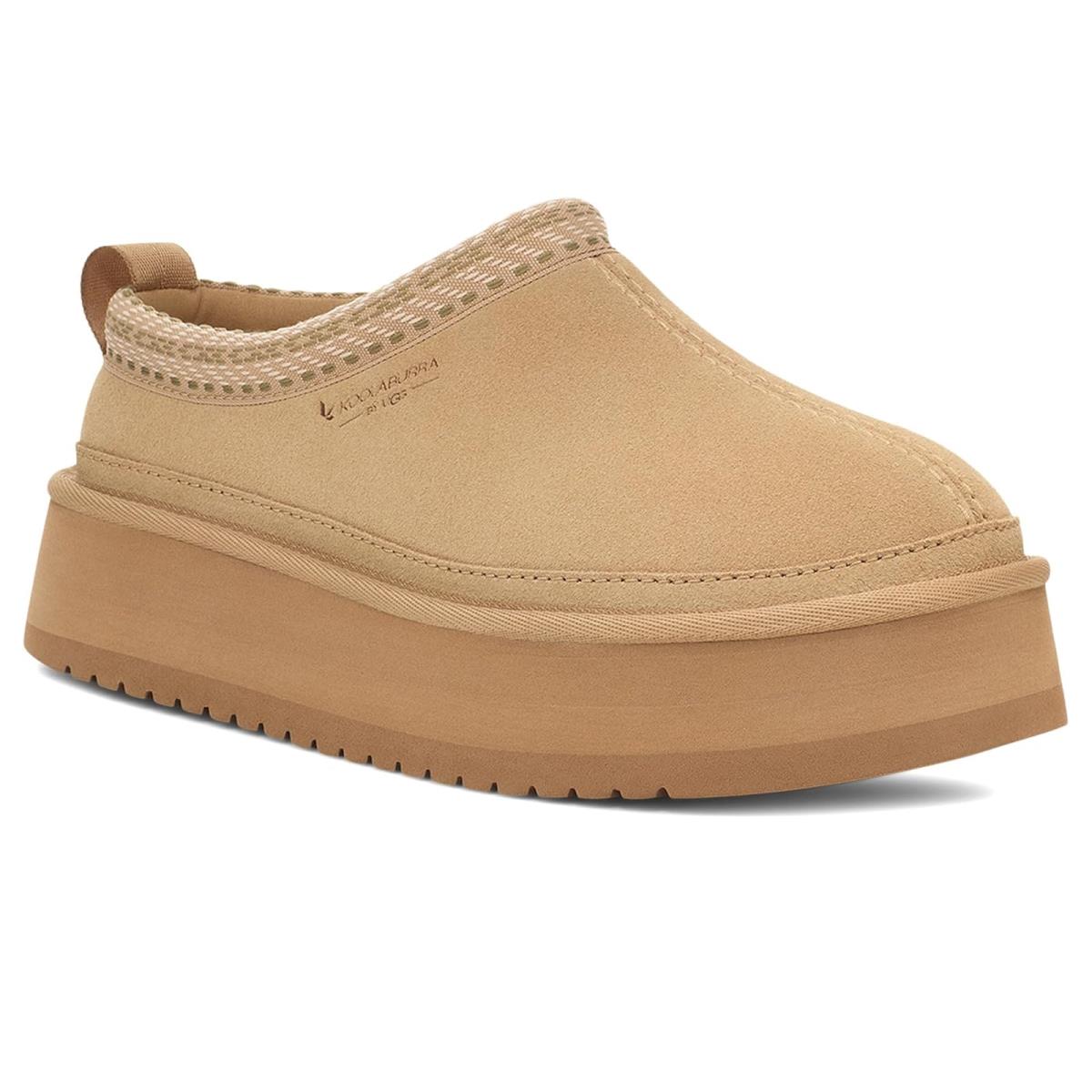 Woman`s Clogs Koolaburra by Ugg Burree Platform Desert Stone