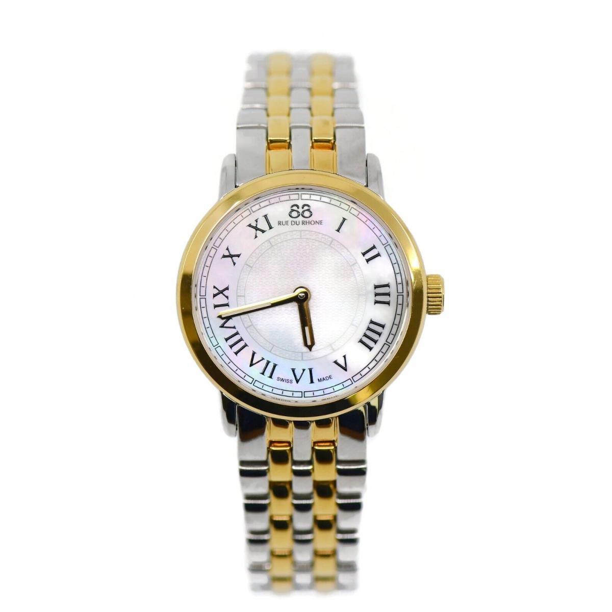 Rue Du Rhone Two Tone Stainless Steel Watch 87WA120060