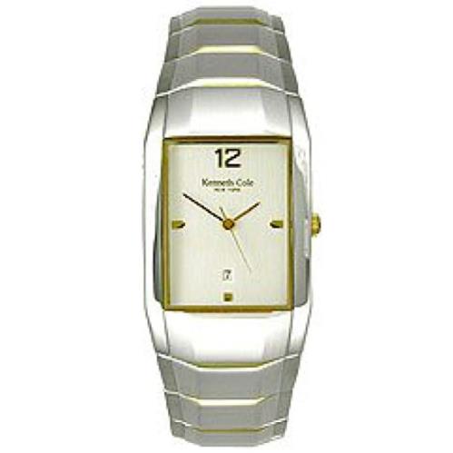 Kenneth Cole Reaction -men`s Watch KC3323 - Dial: Champagne, Band: Silver, Bezel: Silver