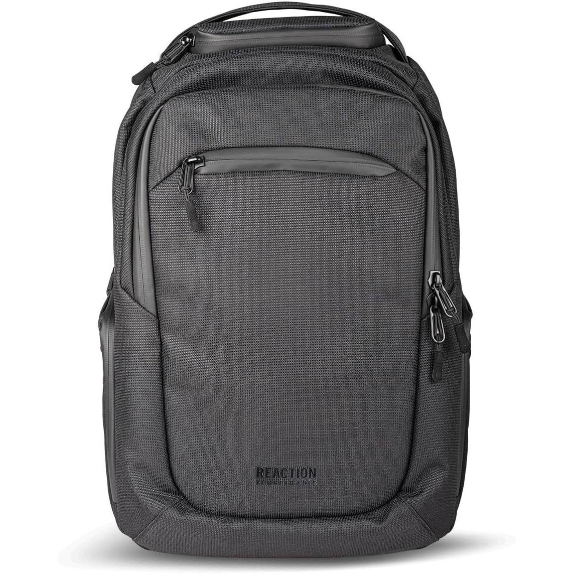 Kenneth Cole Reaction Abrasion-resistant Parker Laptop Backpack Black