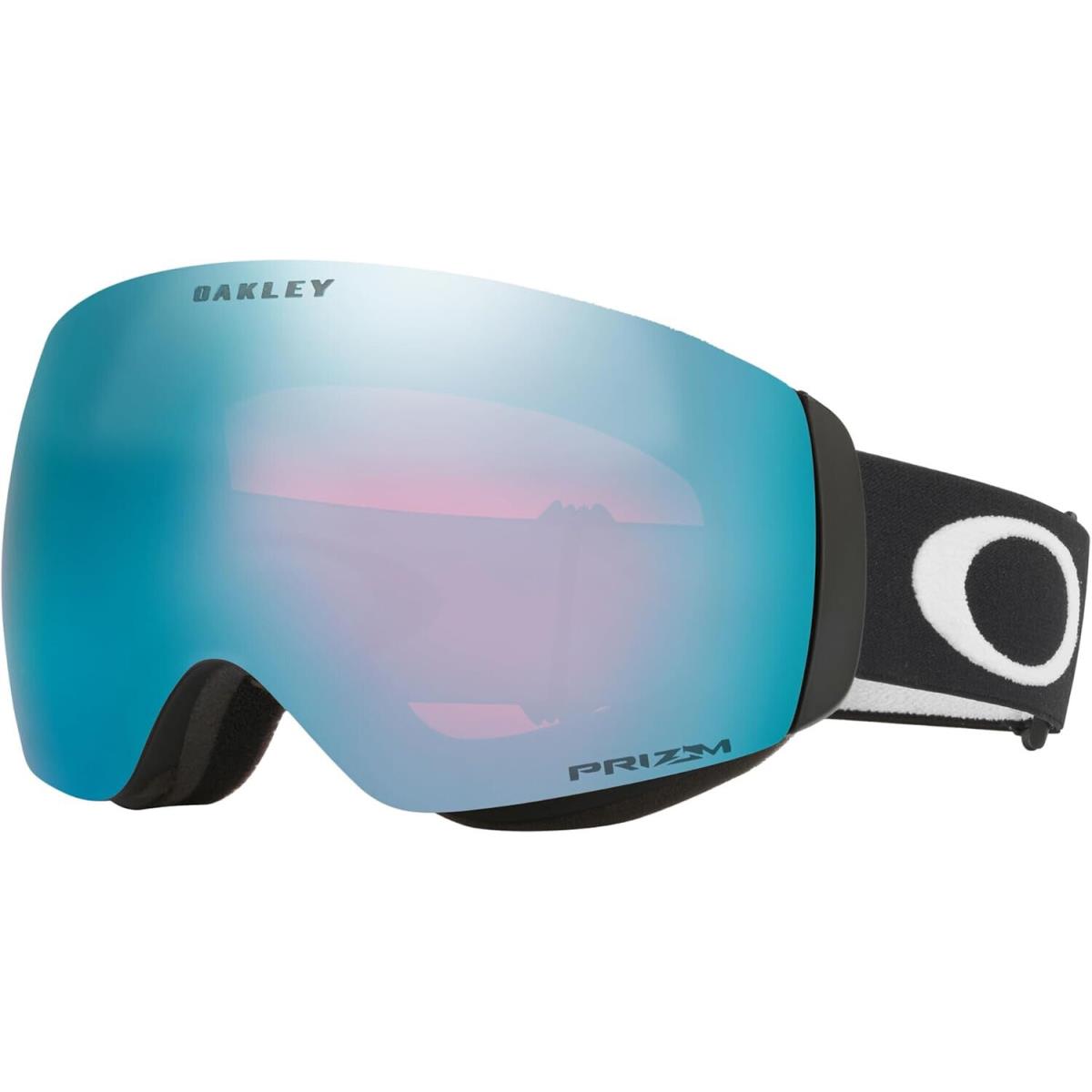 Oakley Flight Deck M Snow Goggles - Mid-size Fit / Prizm Sapphire - Frame: Black