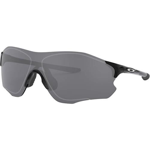 Oakley Men`s Oo9308 Evzero Path Frameless Rectangular Sunglasses - Black - Frame: White, Lens: Blue