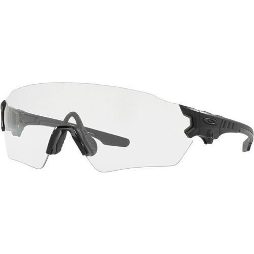 Oakley Men`s Oo9328 Si Tombstone Standard Issue Shooting Sunglasses - Clear Lens