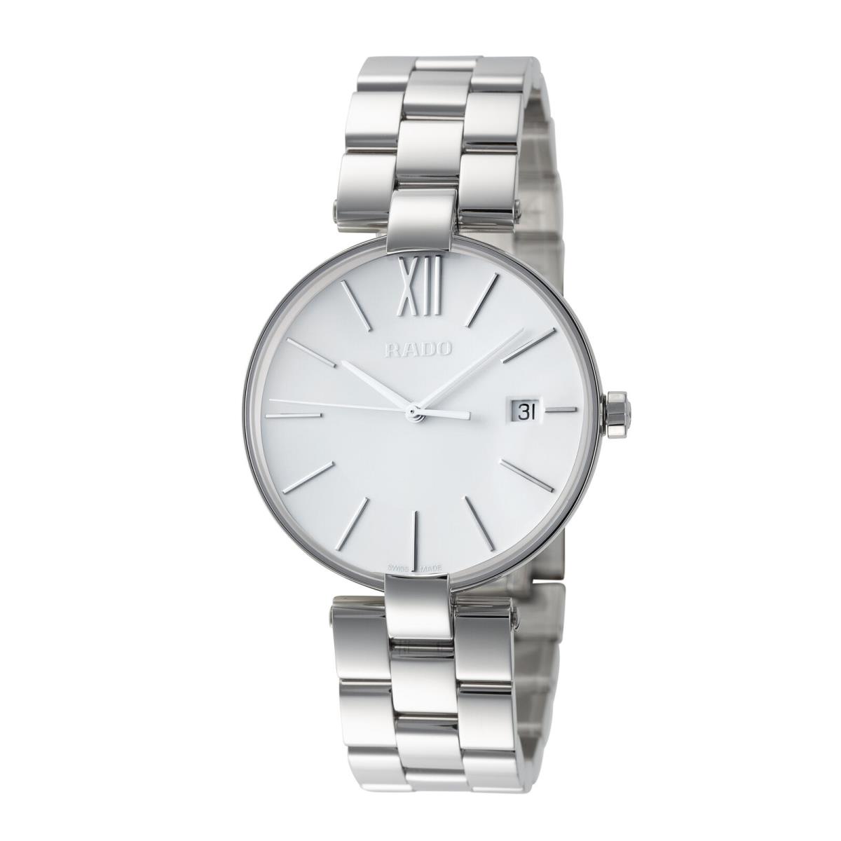 Rado Women`s Coupole Classic Stainless Steel 35mm Quartz Watch